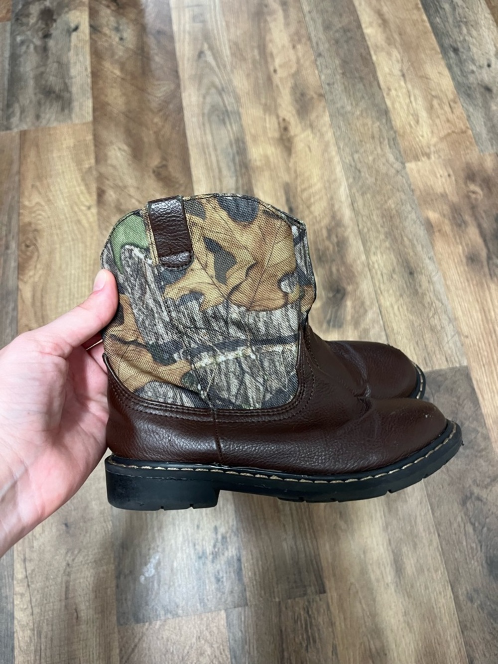Camo cowboy boots